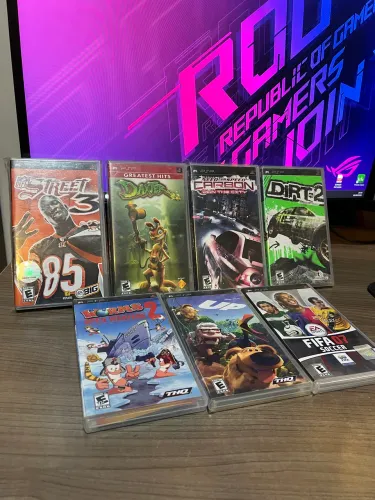 Lote Jogos de PSP ORIGINAL