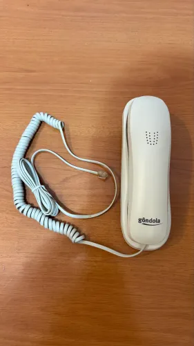 Telefone  Gôndola Branco Montável Na Parede