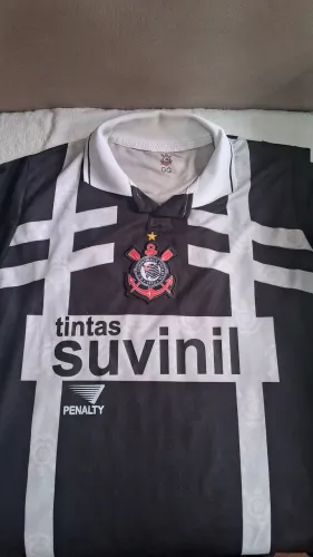 Camisa do Corinthians versão torcedor 1995 e tamanho Gg