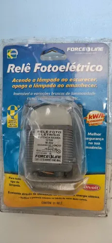 Relé foto-elétrico Force Line bivolt 127/220 Volts 1270 Watts (Leia os detalhes)