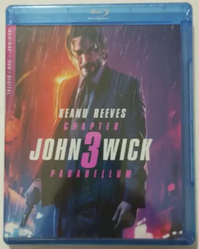 Blu-ray John Wick 3 sem pt/br lacrado