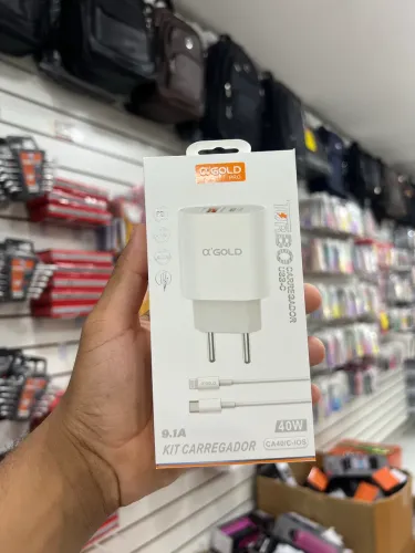 Carregador de iPhone 