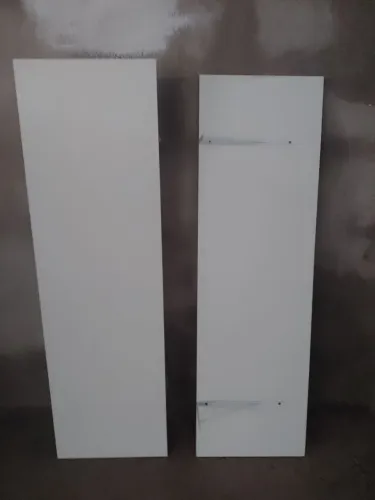 Prateleiras em MDF com suporte em ferro