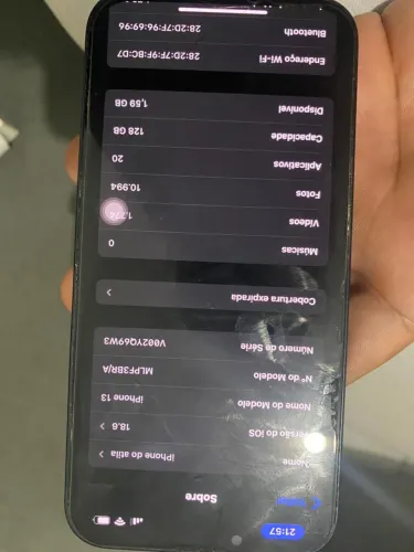 iPhone 13 128giga 