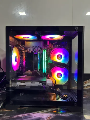PC Gamer Ryzen 5 5500 | RX 580 2048SP 8GB | 16GB HyperX RGB | SSD 480GB