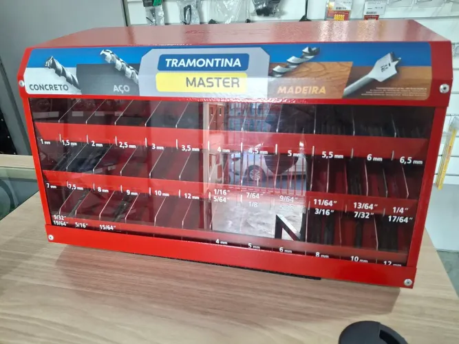 Expositor de brocas tramontina