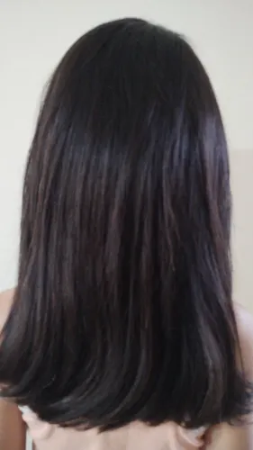 Lace humana repartição livre 30cm