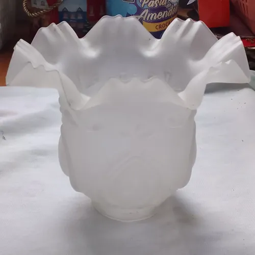 Cúpula tulipa para lustre ou abajur ,arandela 13 cm de altura