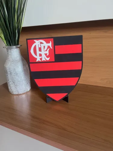 Escudo do Flamengo em mdf 3mm