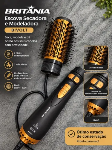 Escova Modeladora Britânia