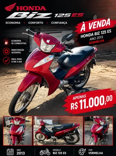 HONDA/BIZ 125 Es 2013