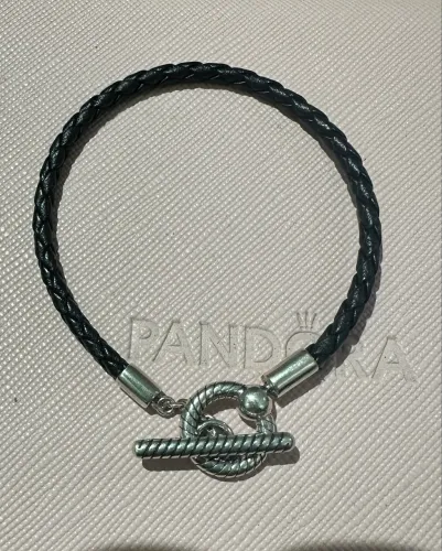 Pulseira de couro Pandora original