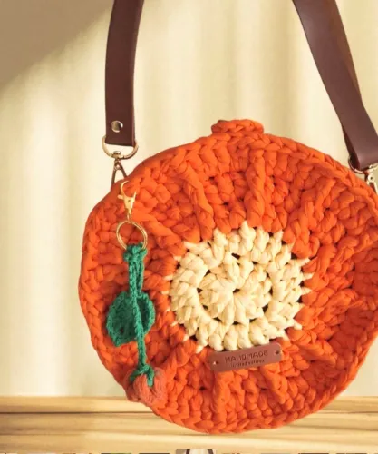 Bolsa crochê