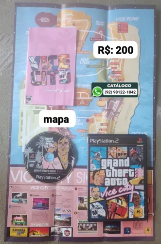 Grand Theft Auto Vice City = R$: 200