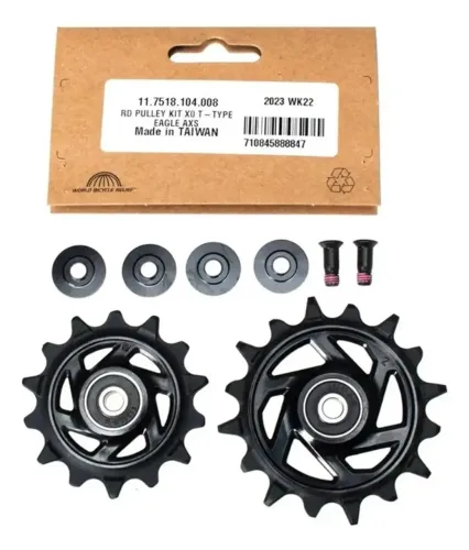 Par De Roldanas Sram X0 T-type Eagle Axs 12v Preta