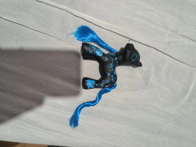 My Little Pony G3 Art Pony Preto e Azul