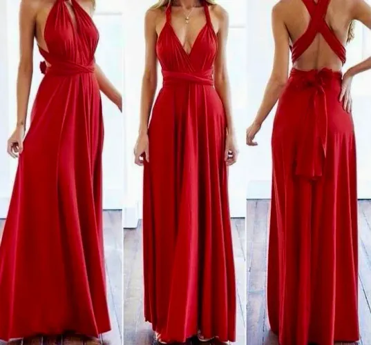 VESTIDO VERMELHO MARAVILHOSO