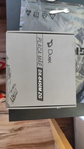 Placa mãe B450M + Fonte 500W 80plus