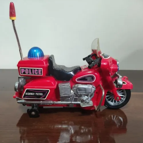Moto Highway Police Patrol - Anos 80-90 - Cora RARA!