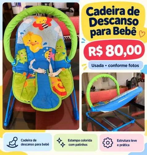 Cadeira de descanso para bebê