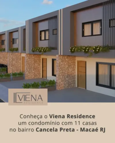 Vendo Casas em Condomínio - Cancela Preta/ Entrega Maio 2027 -