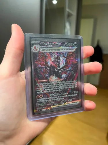 carta pokemon do chariard.(234/091)