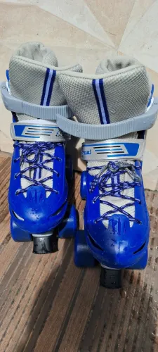 Patins tam M azul seme novo