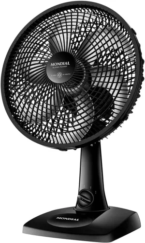 Mondial Ventilador de Mesa 30cm Super Power, Preto, 60W, 220V