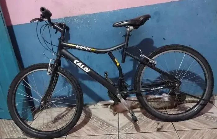 Bicicleta Caloi aro 24 toda completa faço entrega grátis