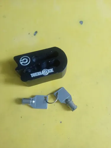 Trava para disco de freio de moto tecklock
