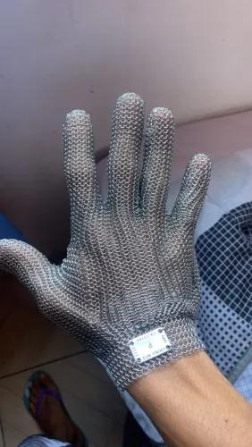Luva Malha de Aço Inox para Açougueiro