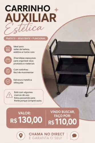Carrinho auxiliar