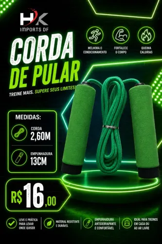 CORDA DE PULAR PARA TREINOS