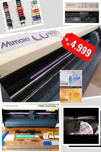 Plotter de recorte Mimaki CG-60SR+Kit Kit completo de produção