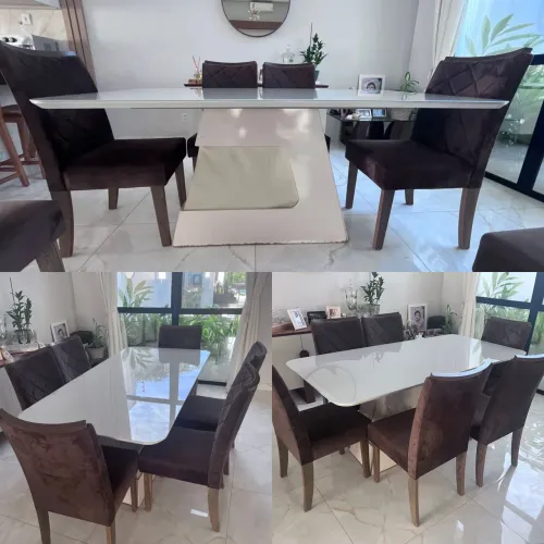 Vendo Mesa com cadeiras 6 lugares