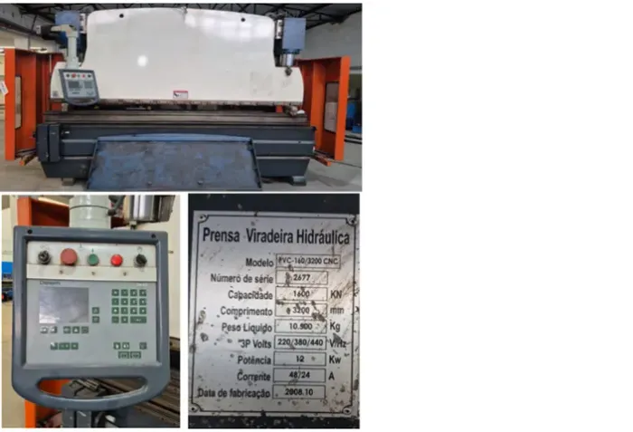 PRENSA VIRADEIRA HIDRÁULICA 160TON