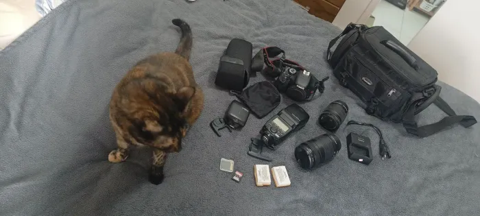 Vende-se câmera T3i Canon com kit