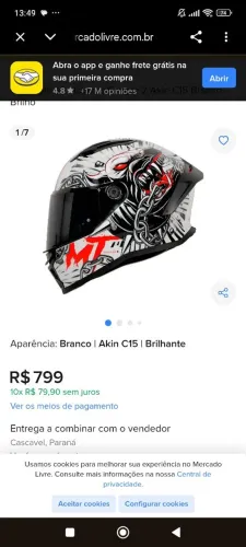 Capacete MTHELMETS ZERO