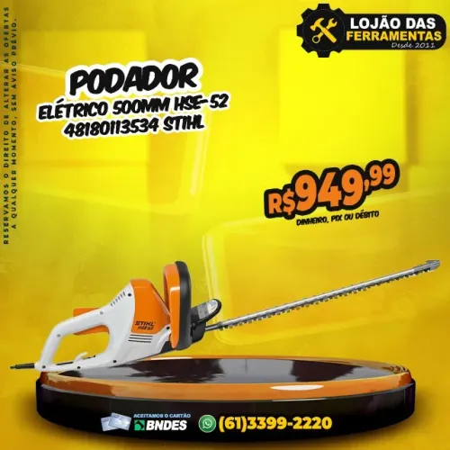 Podador Elétrico 500mm HSE-52  * Stihl