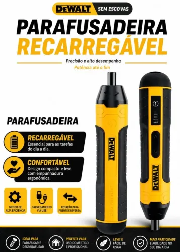 chave de fenda elétrica parafusadeira
