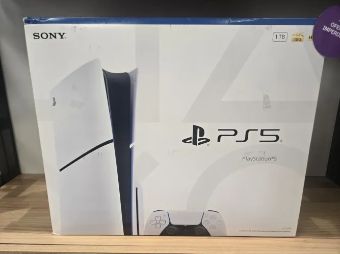 Ps5 com disco slim de 1TB