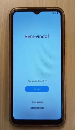 Samsung A03 com carregador