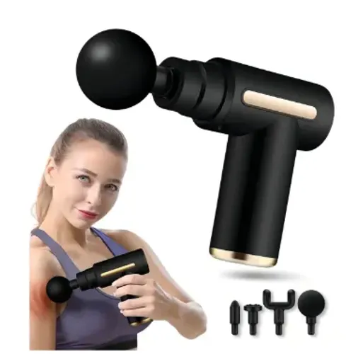 Pistola de Massagem Konoha Muscular Sem Fio 6 Velocidades 1500mAh