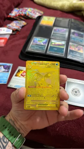 Mega Greninja ex 122/086 Dourada - Pokémon TCG - Caos Ascendente