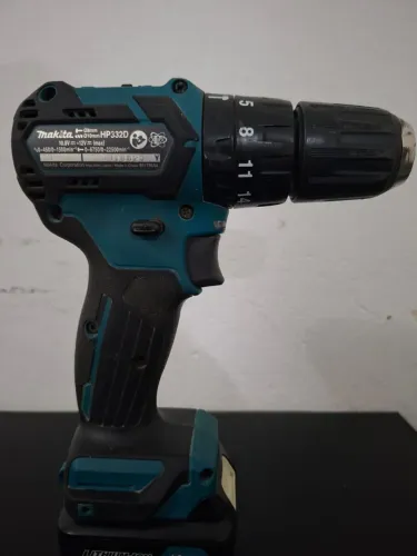 Furadeira e Parafusadeira de Impacto Makita 12v Motor Brushless Carregador Carga Rápida