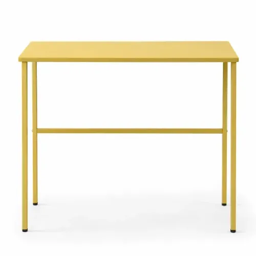 Mesa de Escritório Amarela - Tok Estoque