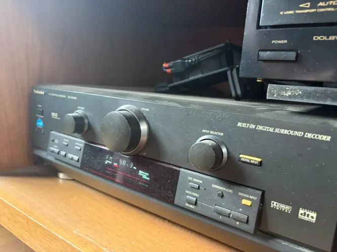 Receiver Technics SA-DX950 + Caixas de Som