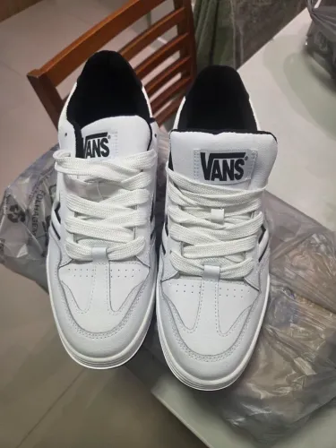 Tenis Vans Upland White Black Tam 43