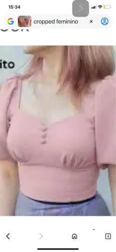 Cropped novo( vendo ou troco)