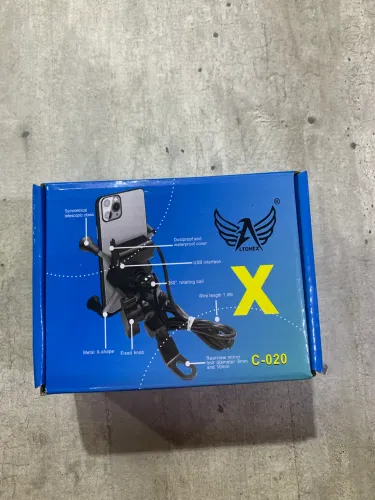 Suporte de celular com carregador 
